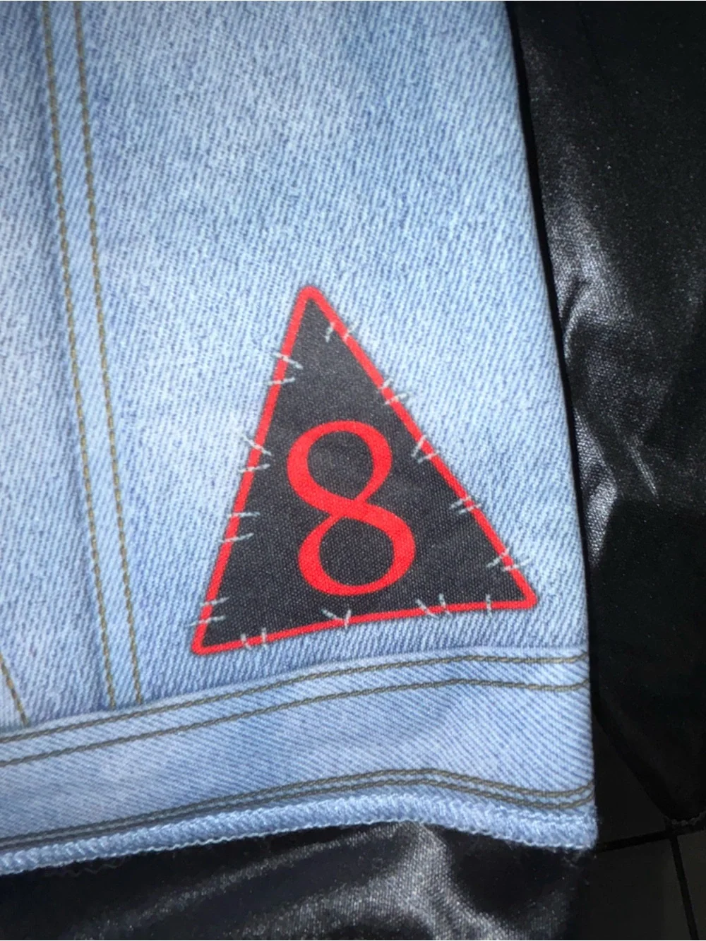 Stranger Things Eddie Hellfire Club Jacket Costume Cosplay Child M (8) - Picture 10 of 14
